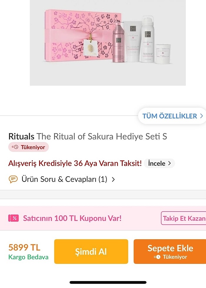 Rituals Sakura set - Görsel 2