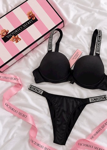 Victoria s Secret Victorias Secret Siyah İc Giyim Seti