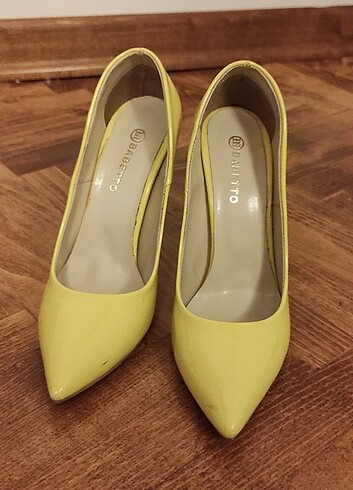 Babetto Sarı Stiletto