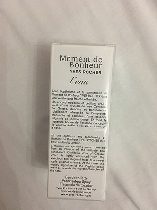 Moment de Bonheur L'eau - EDT 50 ml 