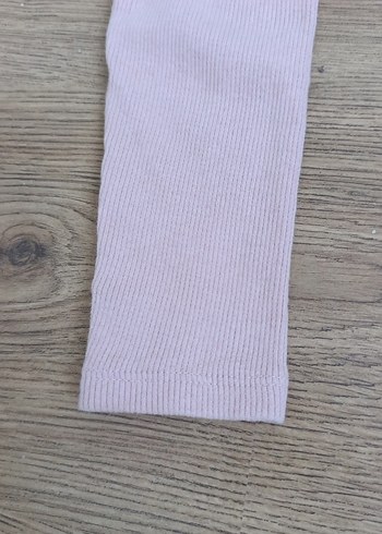 Kız Çocuk Uzun Kollu toz pembe Pamuklu Tişört - Görsel 4