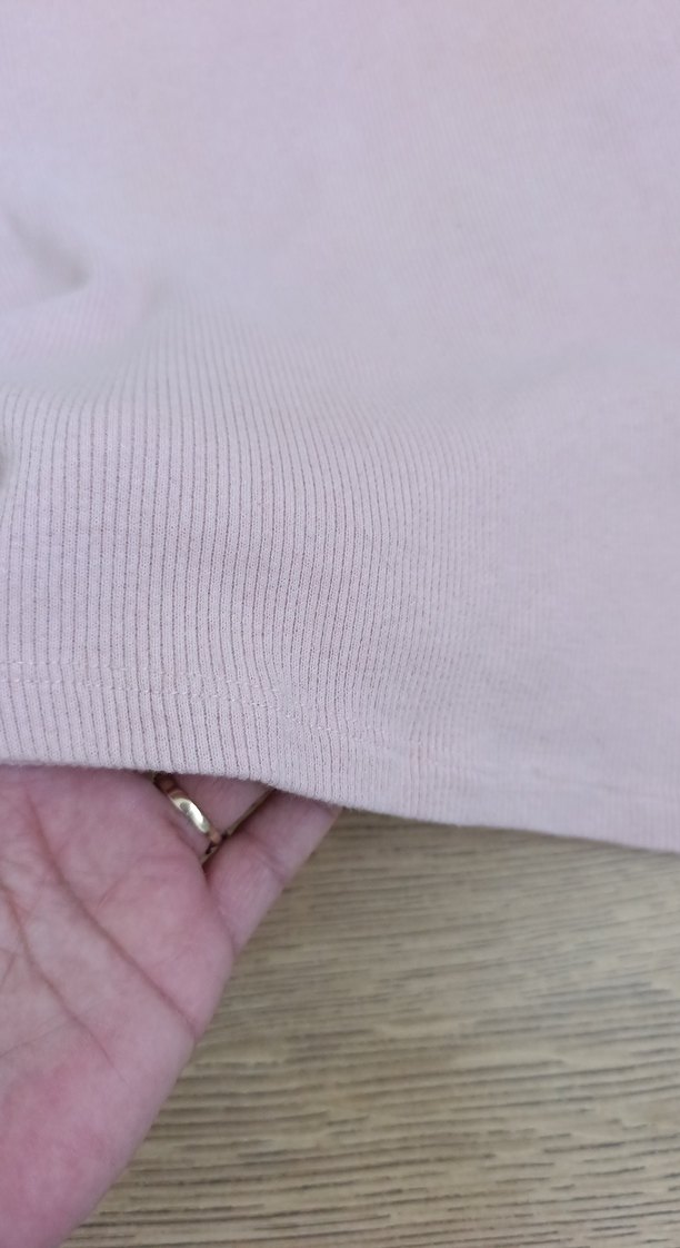 Kız Çocuk Uzun Kollu toz pembe Pamuklu Tişört - Görsel 3