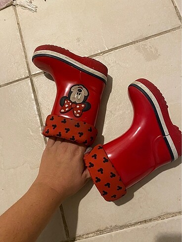 LC Waikiki Minnie mouse bot kırmızı