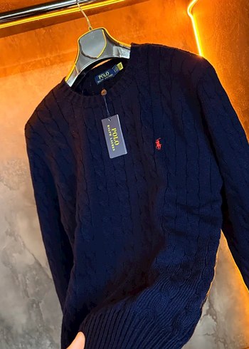 Polo Ralph Lauren Lacivert Kalin Triko Kazak
