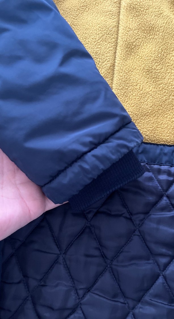 Erkek Çocuk Gri Düğmeli Mont - Görsel 4