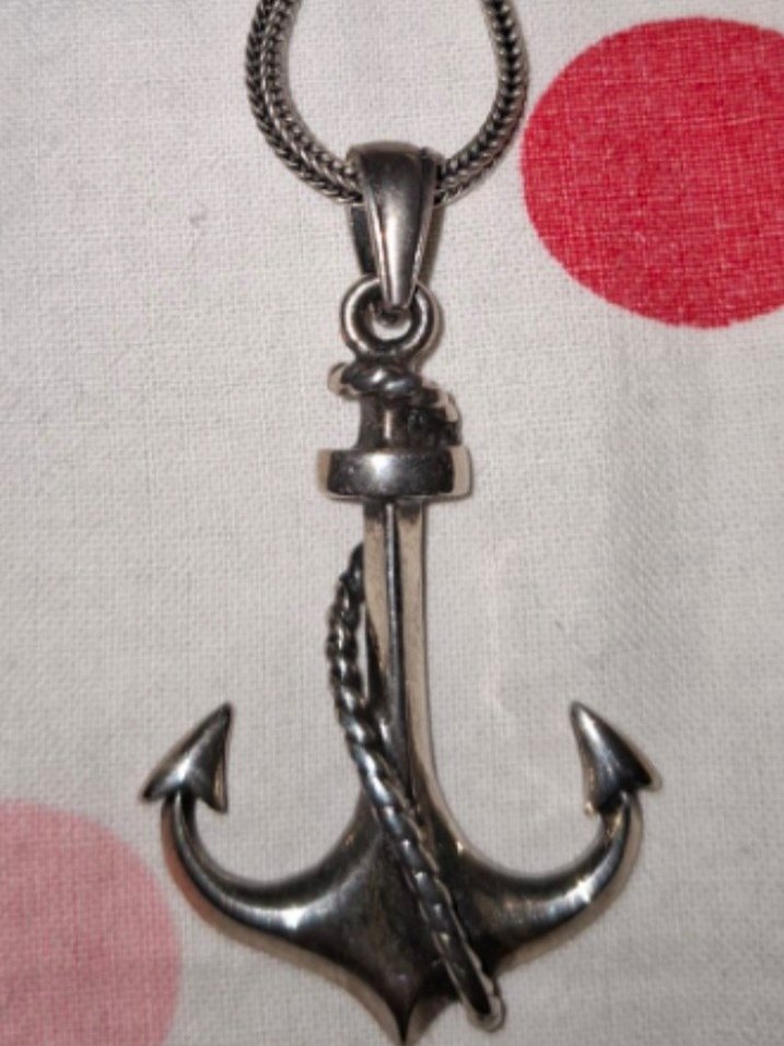 orjinal gumus kolye zincir - Görsel 2