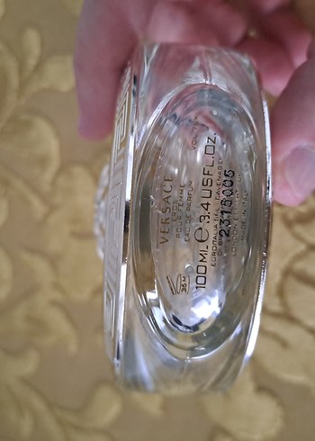 Beden Renk Versace Kadın Parfümü Boş Şişe