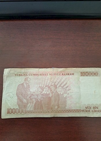 100.000 Türk Lirası Eski Banknot - Görsel 2