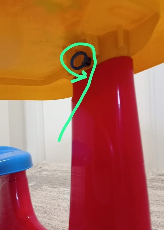 Dolu çocuk çalışma masası - Görsel 3