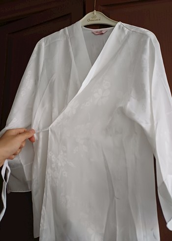 6 lı beyaz gecelik takımı - Görsel 8