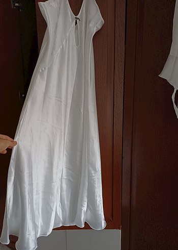 6 lı beyaz gecelik takımı - Görsel 7