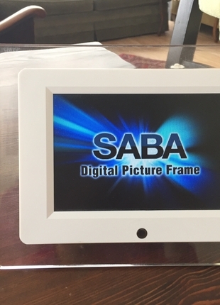 Saba elektronik çerçeve