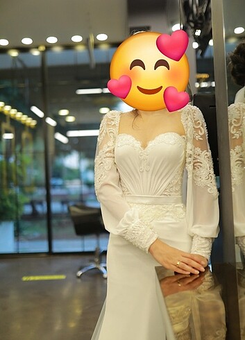Balık model gelinlik