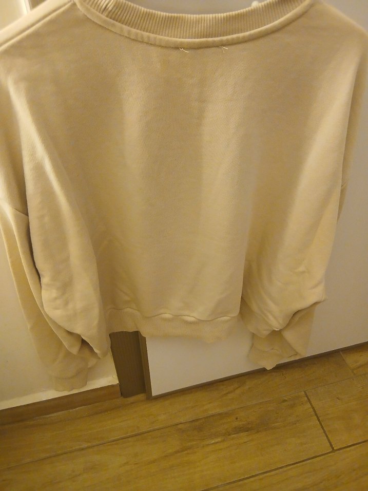 Bej Paris Baskılı Kadın Sweatshirt - Görsel 4