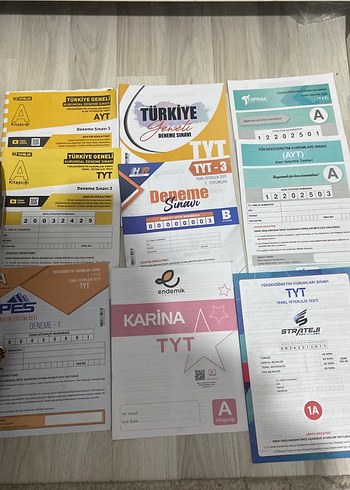 TYT AYT Deneme Sınavları Seti