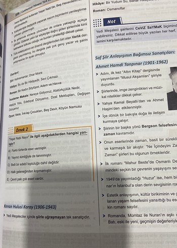 Beden AYT Edebiyat Planlı Ders Föyü PDF Kitap