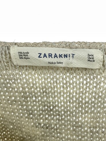 m Beden ten rengi Renk Zara Kazak / Triko %70 İndirimli.