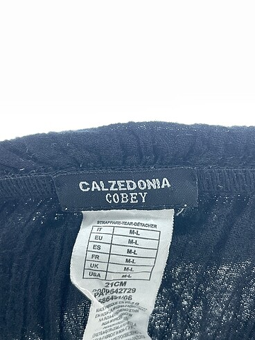 m Beden siyah Renk Calzedonia Uzun Elbise %70 İndirimli.