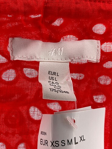 l Beden çeşitli Renk H&M Kısa Elbise %70 İndirimli.