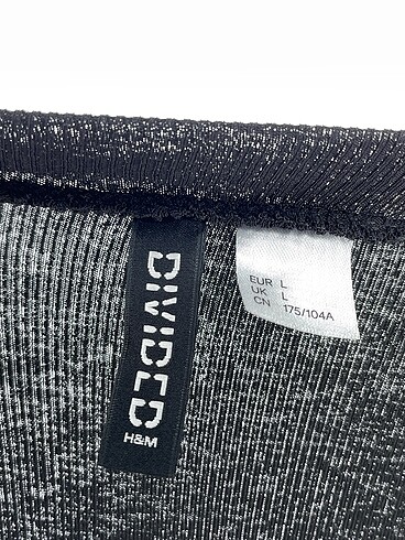 l Beden siyah Renk H&M Günlük Elbise %70 İndirimli.