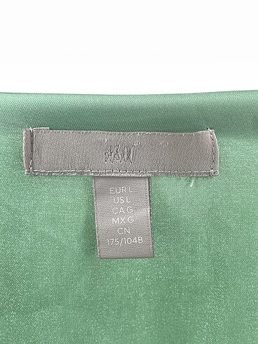 l Beden yeşil Renk H&M Kısa Elbise %70 İndirimli.
