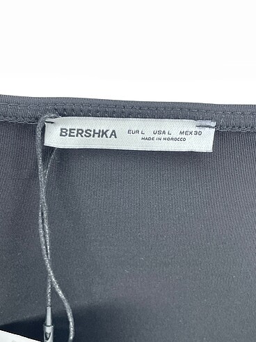 l Beden siyah Renk Bershka Uzun Elbise %70 İndirimli.