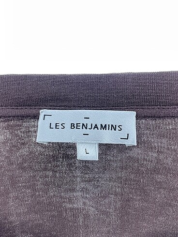l Beden kahverengi Renk Les Benjamins T-shirt %70 İndirimli.