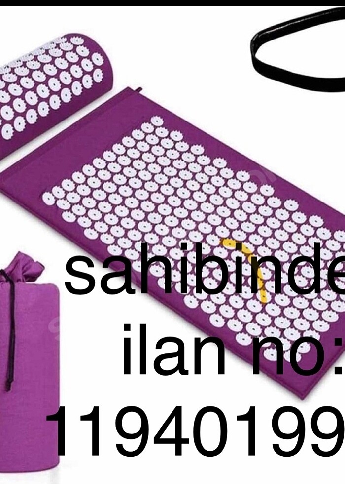 Akupunktur masaj matı, yoga matı - Görsel 3