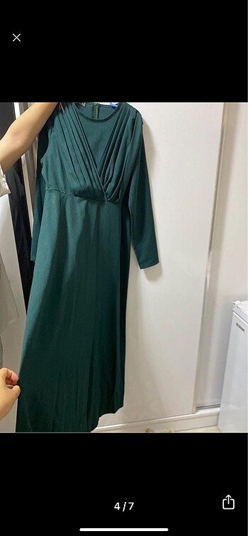 40 Beden yeşil Renk Abiye elbise