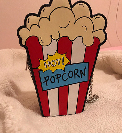 POPCORN ZİNCİRLİ ÇANTA