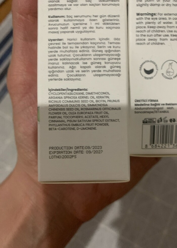 ELIAMORA SAÇ UZATMA SERUMU 2 Sİ BİRLİKTE SIFIR - Görsel 4