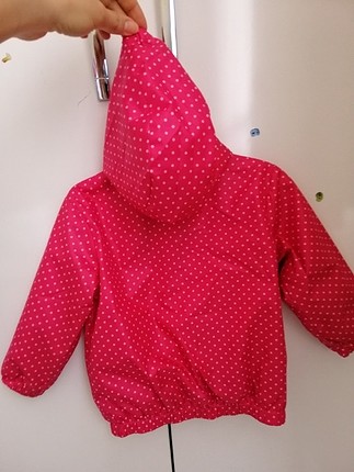 LC Waikiki 12-18 aylık kız çocuk yağmurluk.