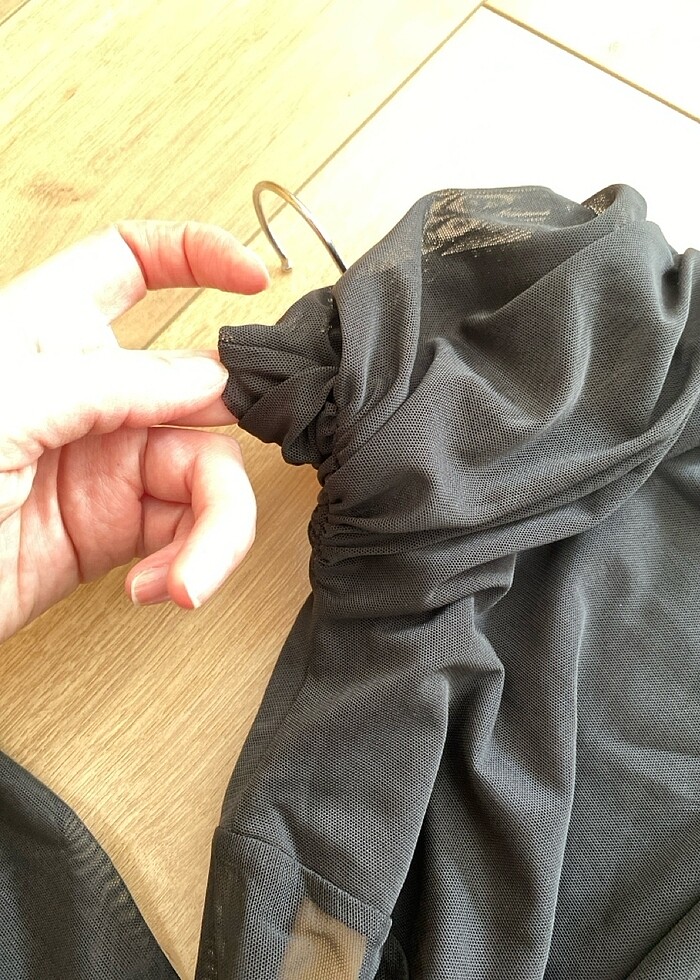 Boğazlı bluz - Görsel 4