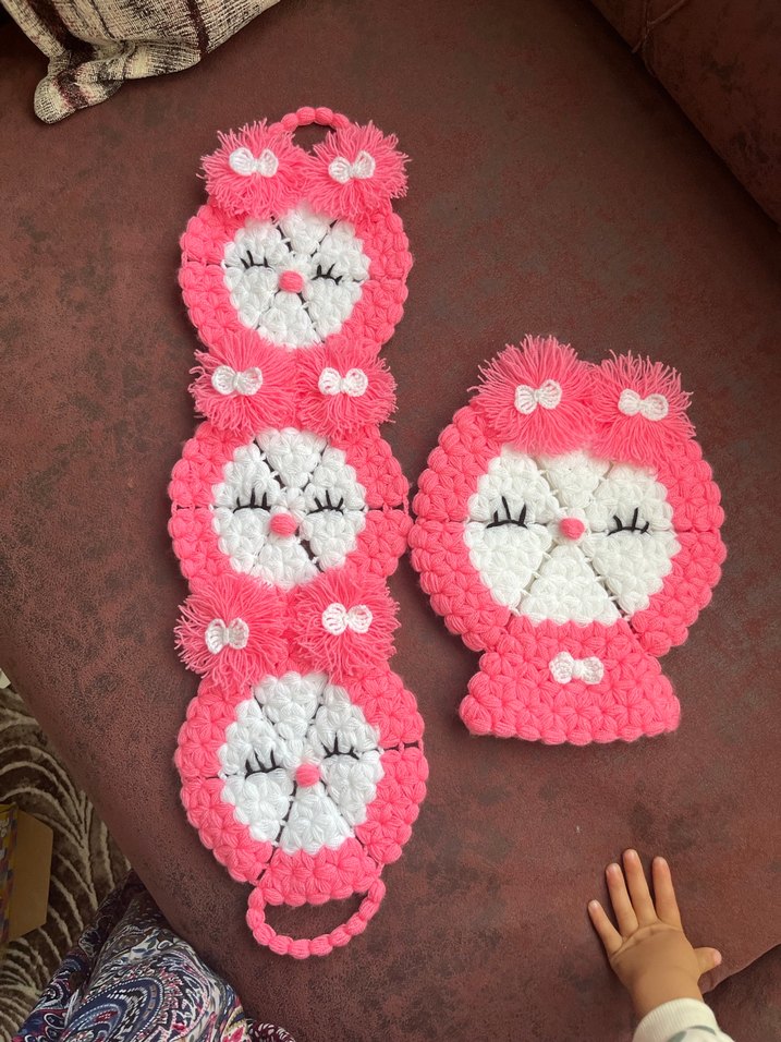 Renkli Pembe Banyo Süngeri Seti - Görsel 2