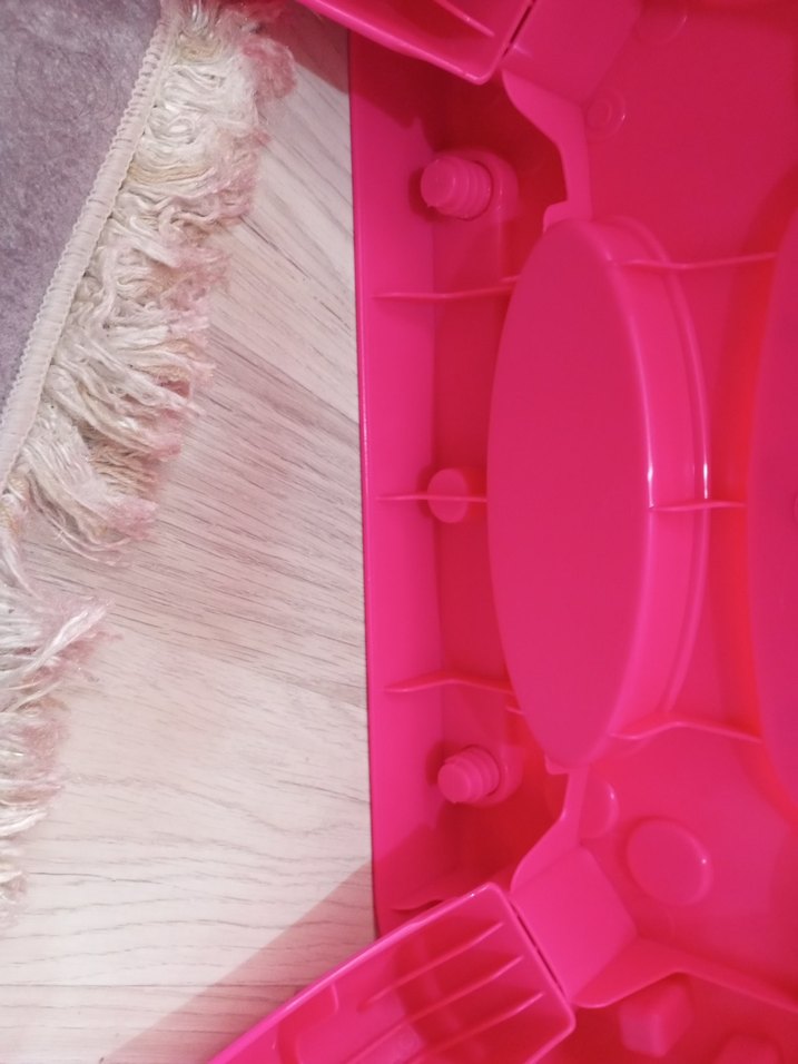 Pembe Unicorn Temalı Çocuk Makyaj Masası - Görsel 4