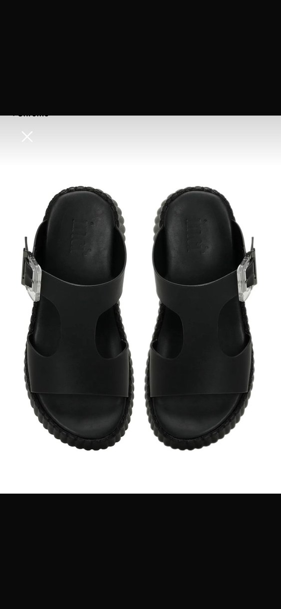 İnci Kadın Siyah Platform terlik - Görsel 2