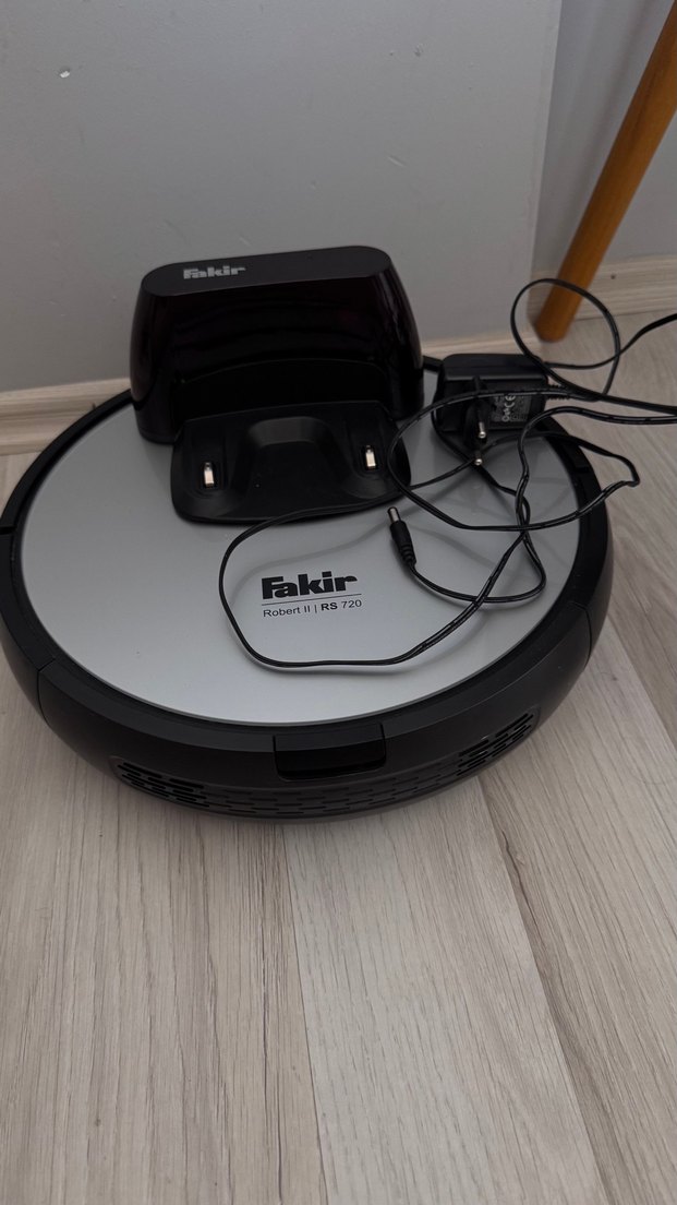 Fakir Robert S720 Gri Robot Süpürge - Görsel 4