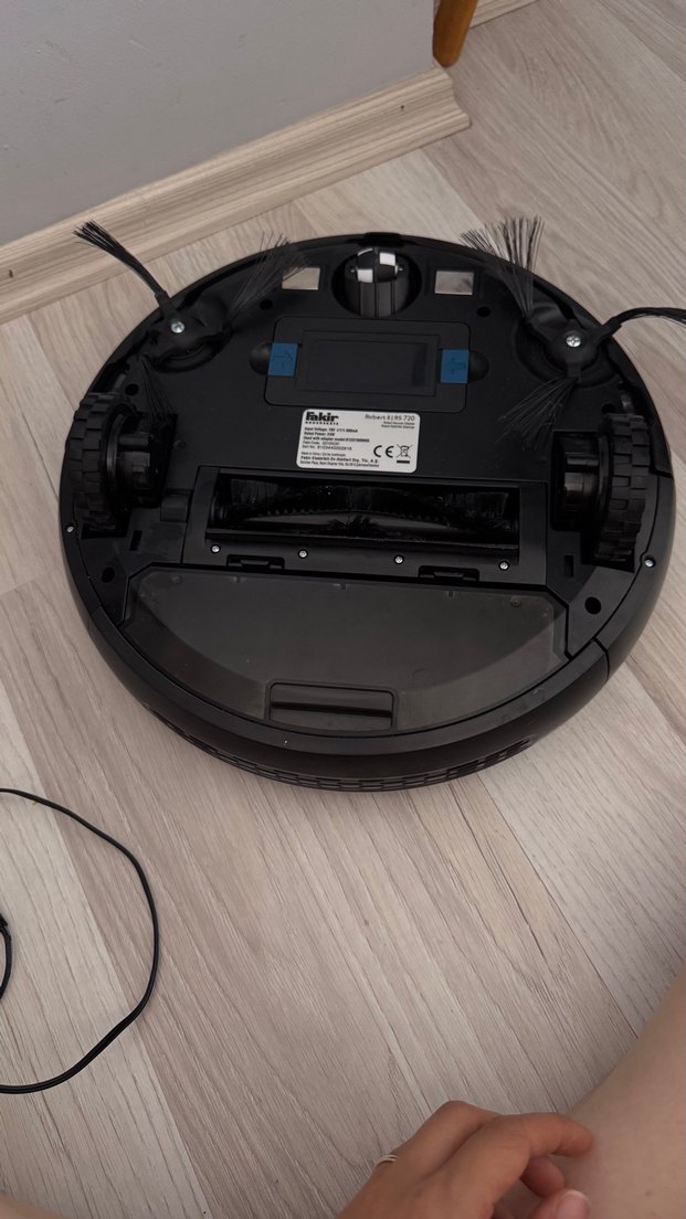 Fakir Robert S720 Gri Robot Süpürge - Görsel 3