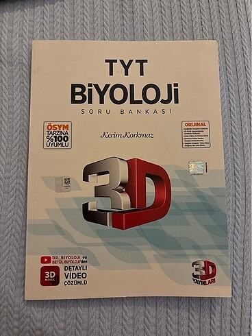 3D Tyt Biyoloji