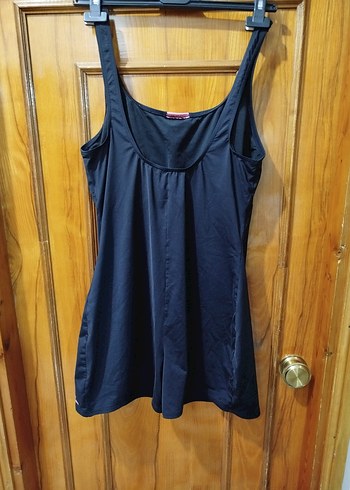 Kadın Siyah Mini Spor Mayo Velcro Detaylı - Görsel 4