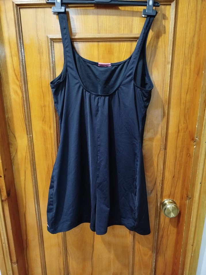 Kadın Siyah Mini Spor Mayo Velcro Detaylı - Görsel 4