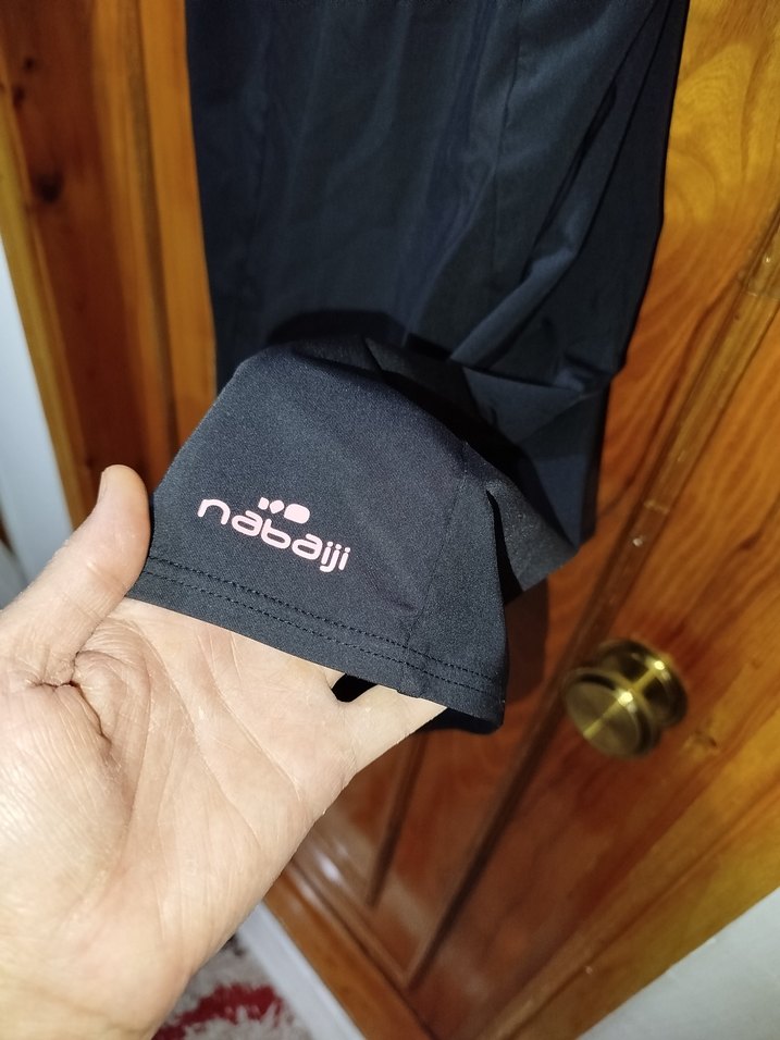 Kadın Siyah Mini Spor Mayo Velcro Detaylı - Görsel 2