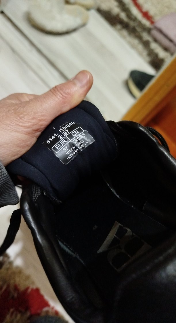 zara Siyah Kadın Spor Ayakkabı - Görsel 5