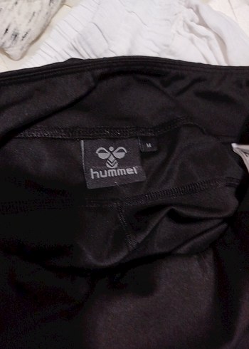 Hummel Siyah Baskılı Spor Tayt - Görsel 6