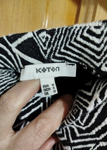 Kadın Zebra Desenli Kemerli Mini Etek - Görsel 2