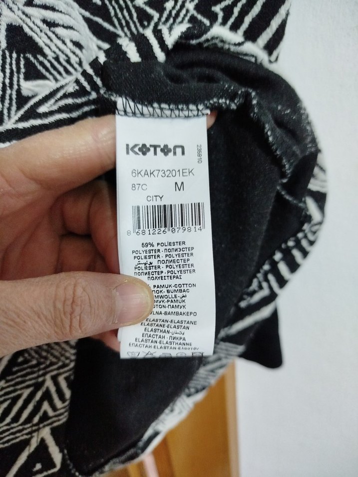 Kadın Zebra Desenli Kemerli Mini Etek - Görsel 3