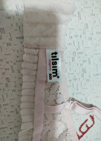 Pembe Nakışlı Sütyen 80/B - Görsel 4