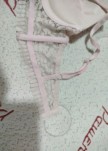 Pembe Nakışlı Sütyen 80/B - Görsel 5