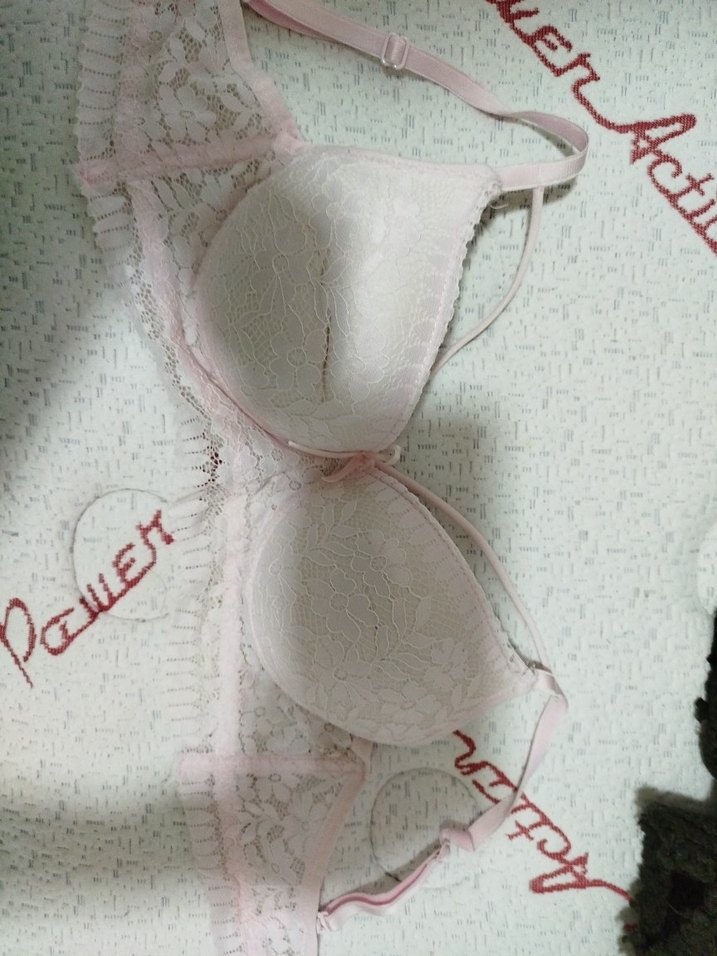 Pembe Nakışlı Sütyen 80/B - Görsel 2