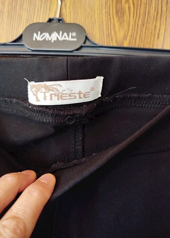 Siyah Payetli Kadın Tayt - Görsel 3